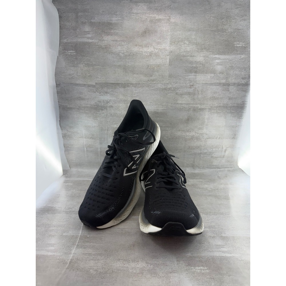 New Balance Fresh Foam X 1080 v12 Black White Men Running Shoes M1080B12 11.5 2E